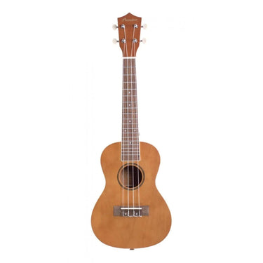 Ukulele Concierto Bamboo Estudio Marron Con Funda Bu-23-org